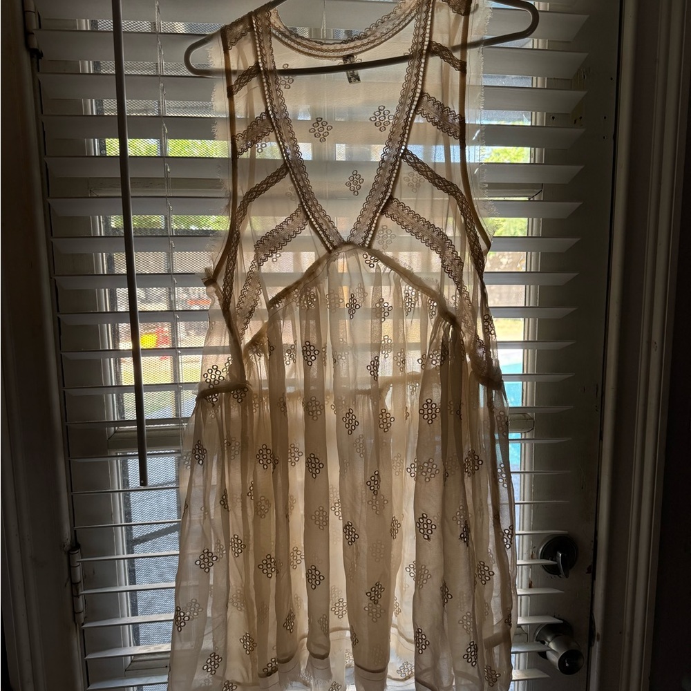 SOLD // Ivory Free People Lace Dress // SOLD